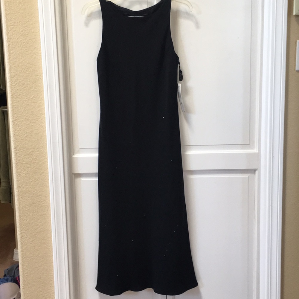 NWT Jones New York Black Fully lined Dress 10P